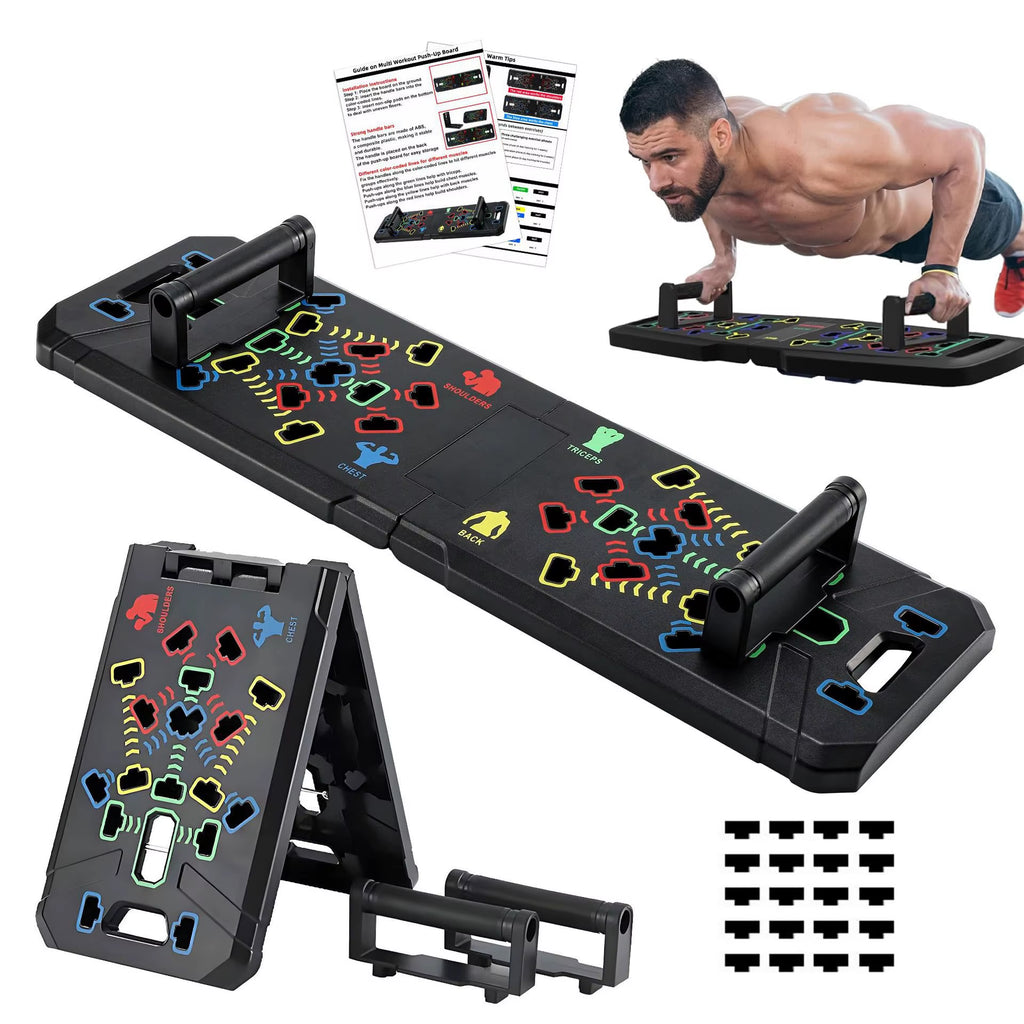 PushMax Pro™ – Color-Coded Total Upper Body Trainer Board